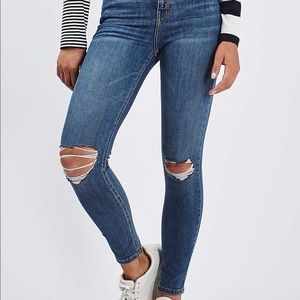 Topshop Jamie moto skinny jeans